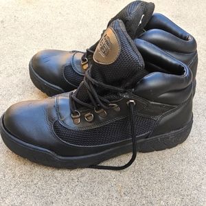 Route 66 Black Leather Boots Size 8